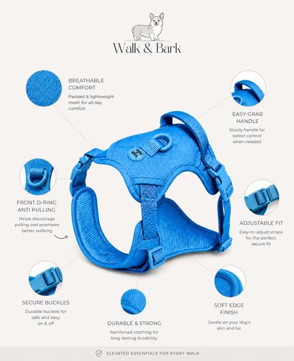 Coastal Blue Signature Harness