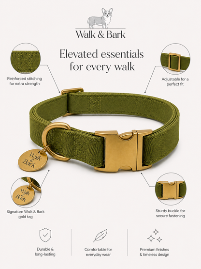 Olive Green Signature Collar