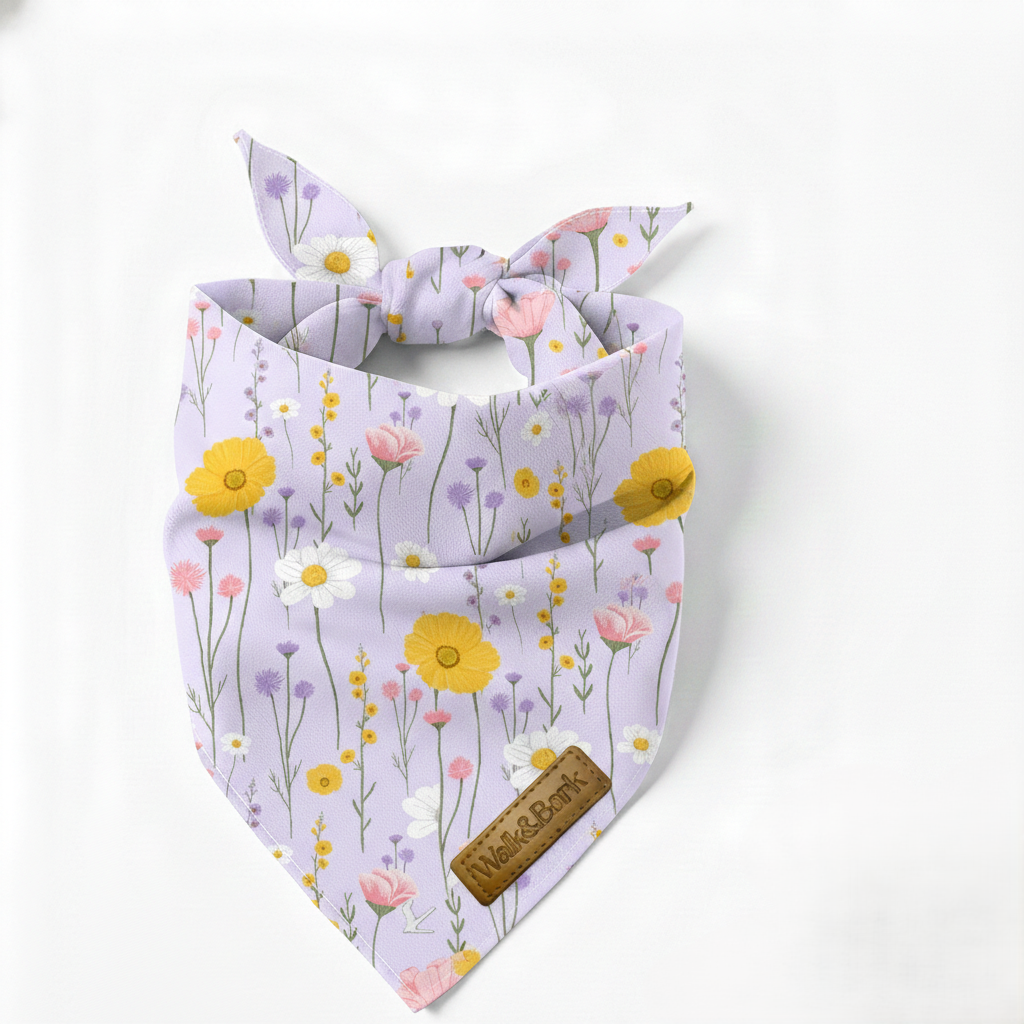 Zesty Bloom Dog Bandana