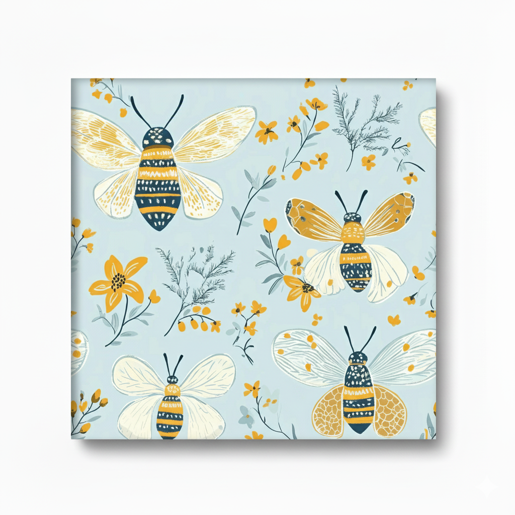 Blue Buzz Dog Bandana